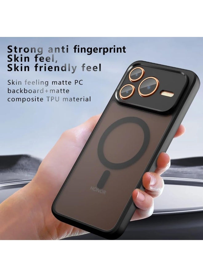 general Magnetic Case Compatible with Honor Power 2 5G Cover with Wireless Charging, Selected TPU Material and Four Corner Airbags Shock and Drop Resistance Cover for Honor Power 2 - Image 4